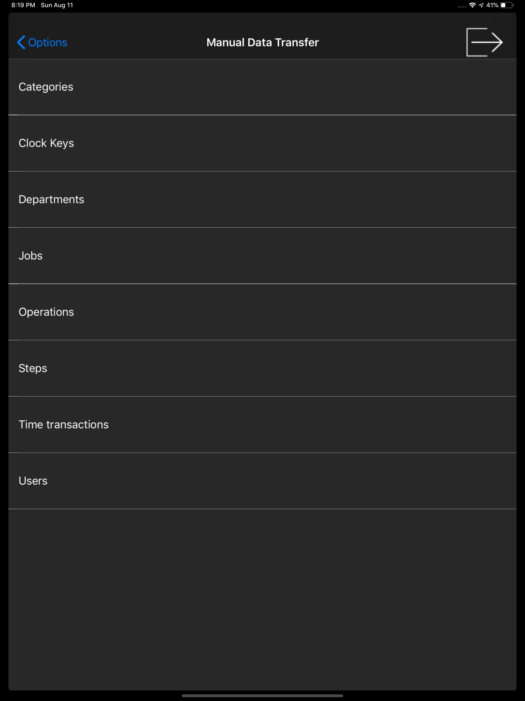 TA Mobile Clock screenshot 18