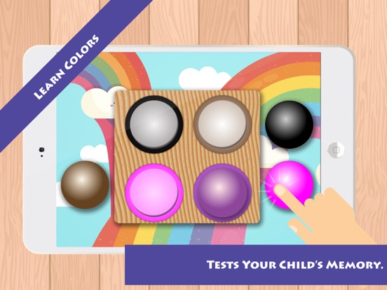 Match & Learn for Preschoolers iPad screenshot 1 - Education app