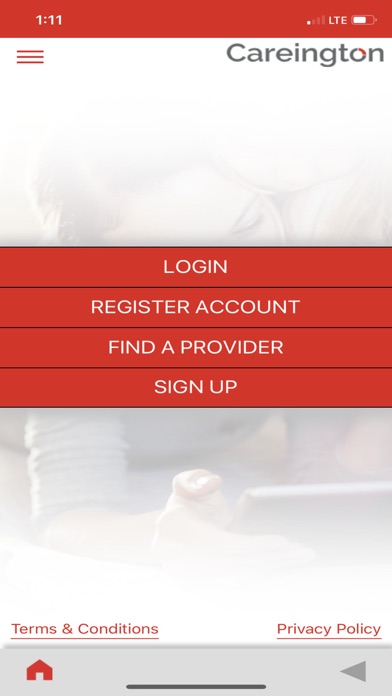 Careington Mobile Screenshot
