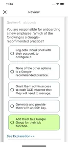 G.C.P Associate Cloud Engineer screenshot #3 for iPhone