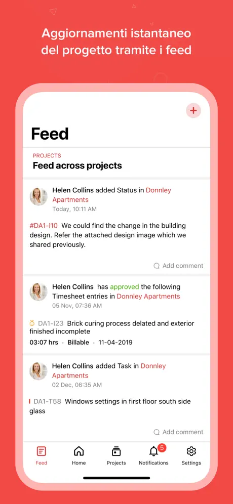 Gestione di Zoho Projects