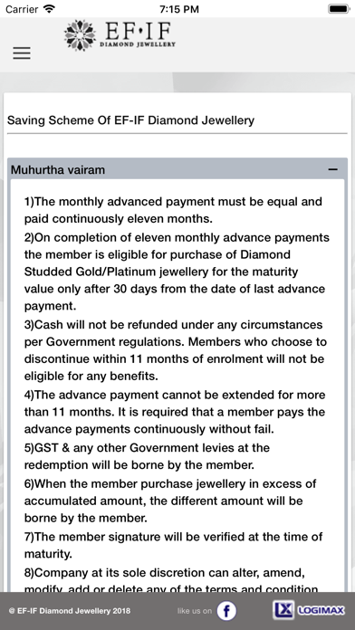 Screenshot #3 pour EFIF Diamond Jewellery