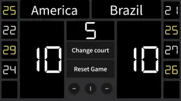 simple volleyball scoreboard iphone screenshot 1