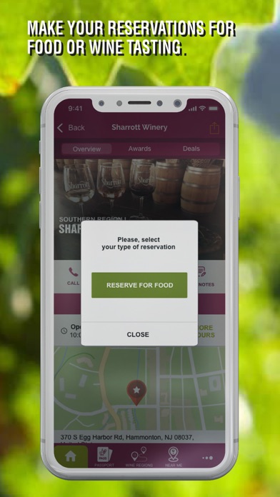 Garden State Wine Growers Assn Screenshot