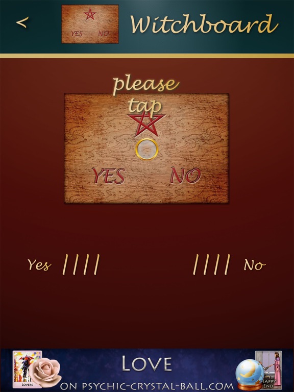 YesNoWorld iPad screenshot 4 - Entertainment app