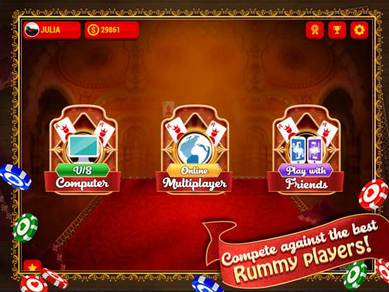 Rummy: Indian Rummy Card Game iPad screenshot 4 - Games app