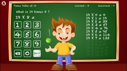 Times Tables For Kids - Testのおすすめ画像1