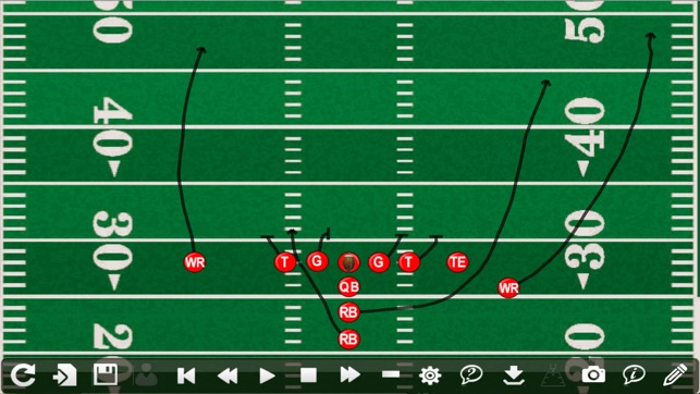 Football Playbook Designer - Create and Draw your own Football