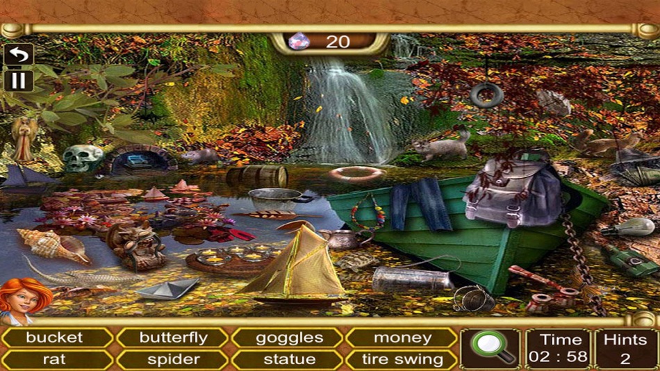 #2. Hidden Objects : Owl Mystery (iOS) Podle: rinku patel