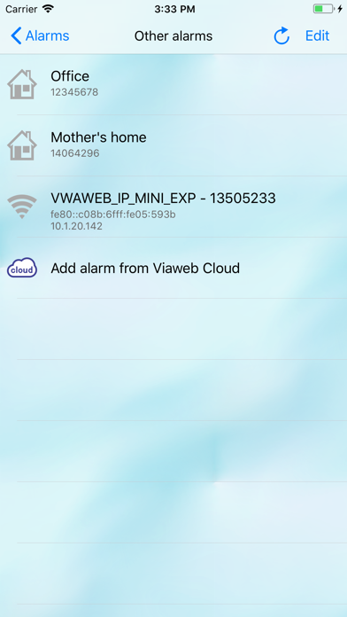 VIAWEB mobile Screenshot