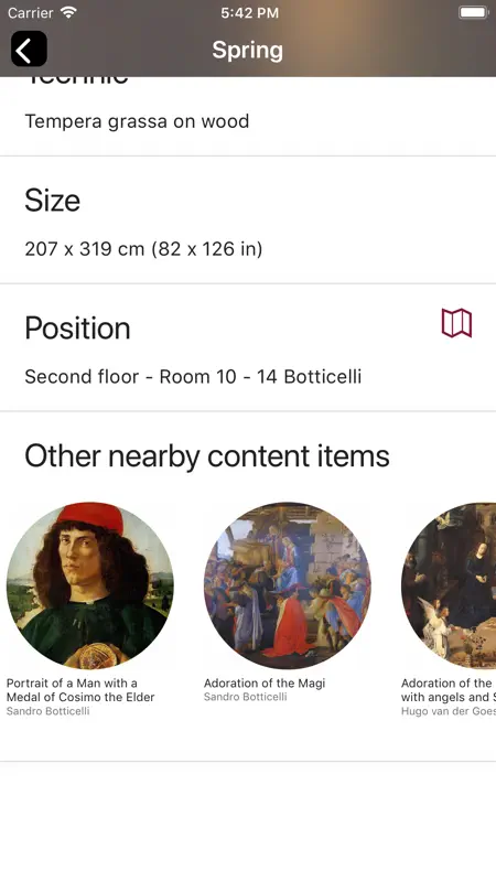 Uffizi Gallery screenshot 5 of 7