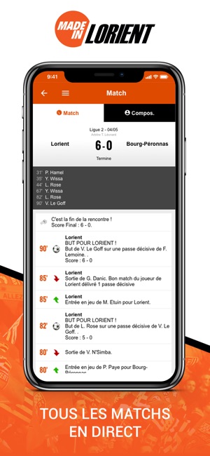 Foot Lorient(圖3)-速報App