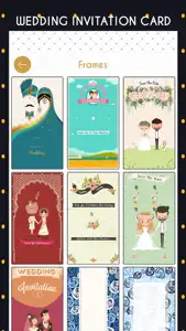 Wedding Invitation Cards New screenshot #2 for iPhone