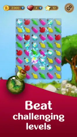 Game screenshot Alice in Wonderland AR match-3 apk