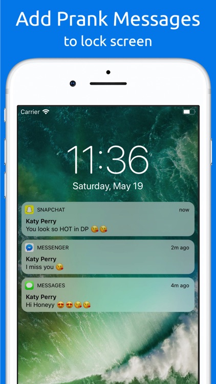 Fake Text Message.