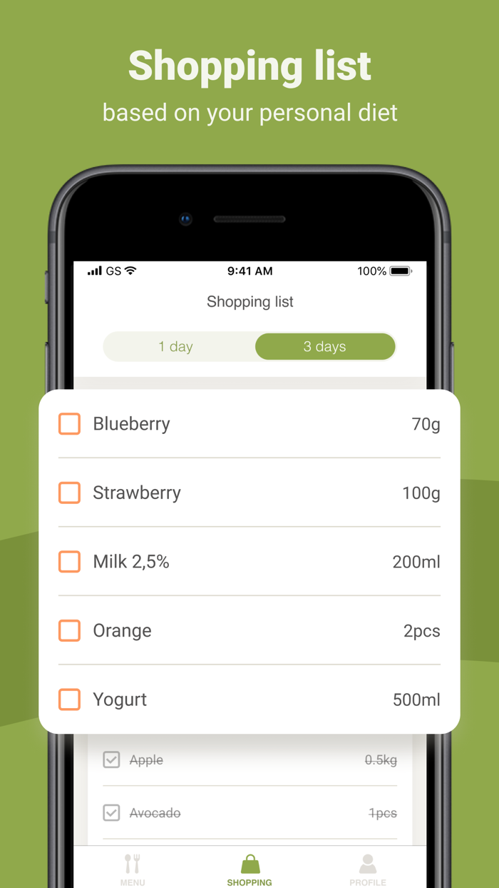 PEP Diet - Healthy meal plan