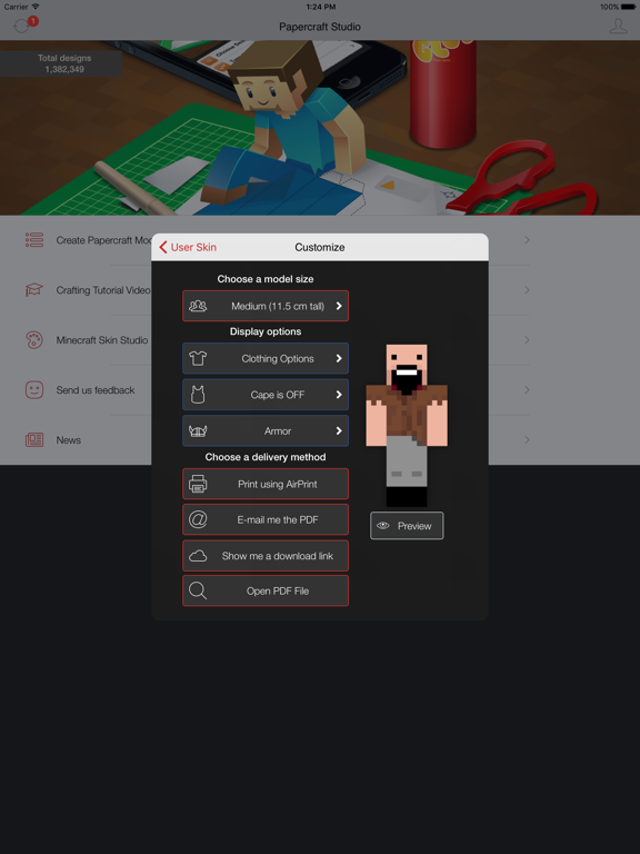 Download Minecraft: Papercraft Studio app for iPhone and iPad