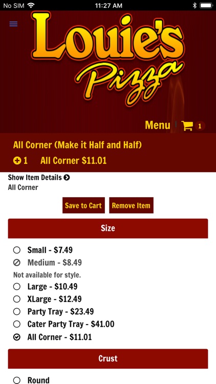 Louies Pizza screenshot-3