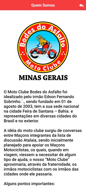 Moto Clube Bodes do Asfalto MG(圖2)-速報App
