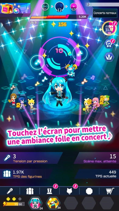 Screenshot #2 pour Hatsune Miku - Tap Wonder