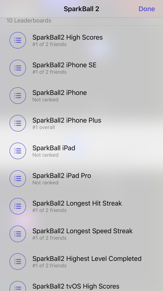 #4. SparkBall 2 (iOS) 由: orbosphere