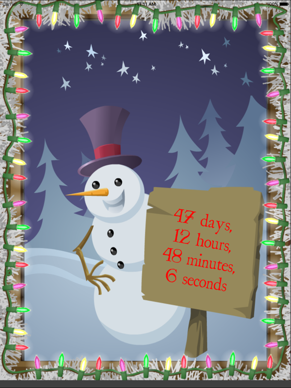 Sleeps To Christmas 2 iPad screenshot 3 - Entertainment app