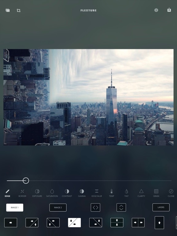 Flexture Mirror Camera iPad screenshot 5 - Photo & Video app