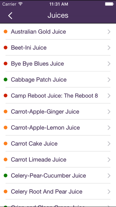 Reboot with Joe Juice Diet App Screenshot