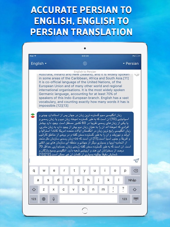 Screenshot #5 pour Persian Dictionary - ديكشنري
