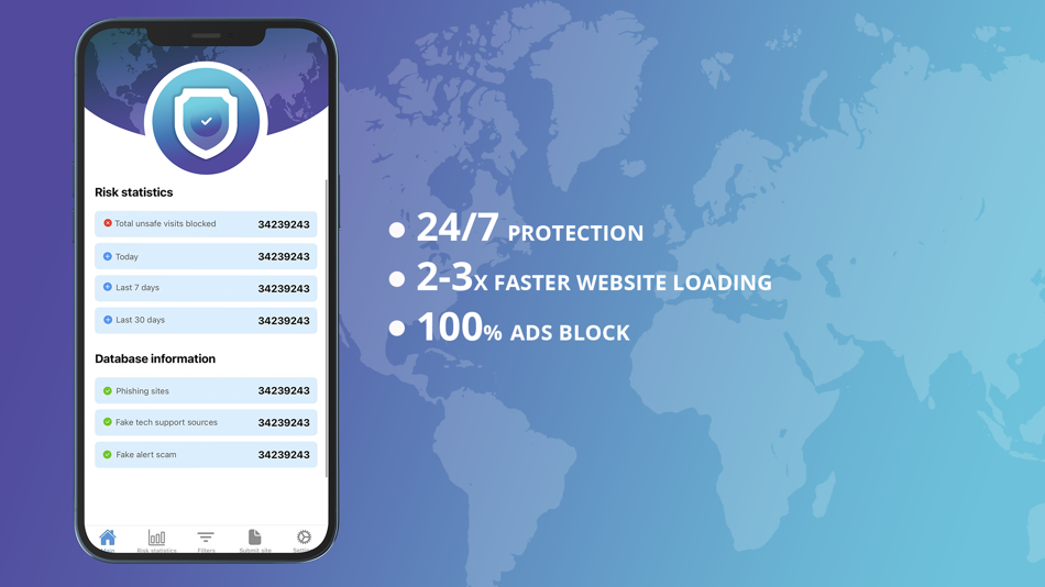 #2. iShield - AdBlock System (iOS) 由: Gaukhar Ibraimova
