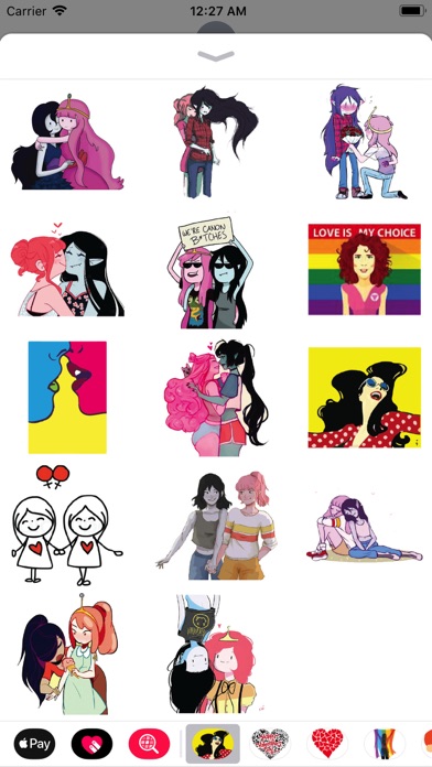 Rainbow Lesbian Pride Love screenshot 3