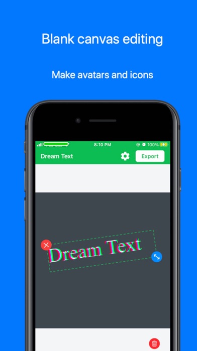 Dream Text: Add Text to Photos Screenshot
