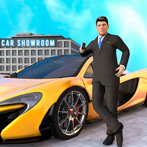 Car Dealer Tycoon Job Game 3D Icon