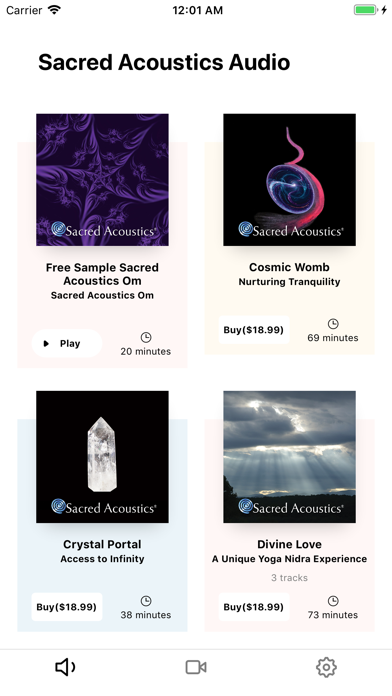 Sacred Acoustics Screenshot