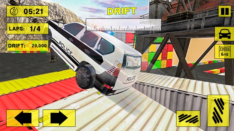 City Police Car Drifting 3D