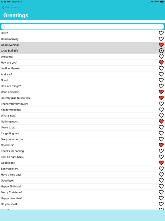 MTL Learn Vietnamese iPad screenshot 4 - Education app