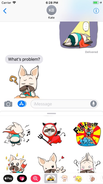 Clarky - The Super Dog Sticker