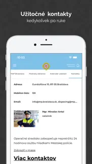 mestská polícia ba iphone screenshot 4