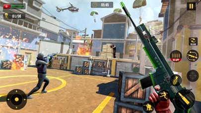Fire Paint Sniper Hitman Screenshot