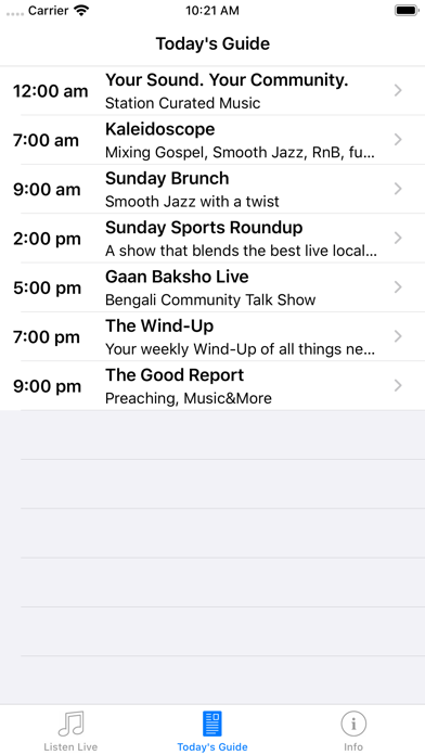 Alive 90.5 Screenshot