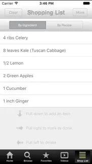 101 juice recipes iphone screenshot 4