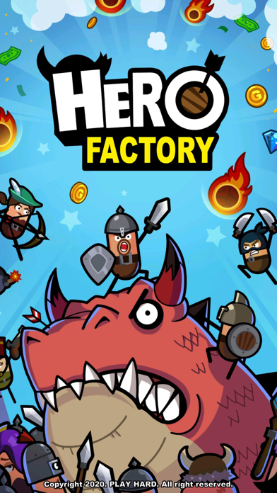 Screenshot #2 pour Hero Factory : Idle Tycoon