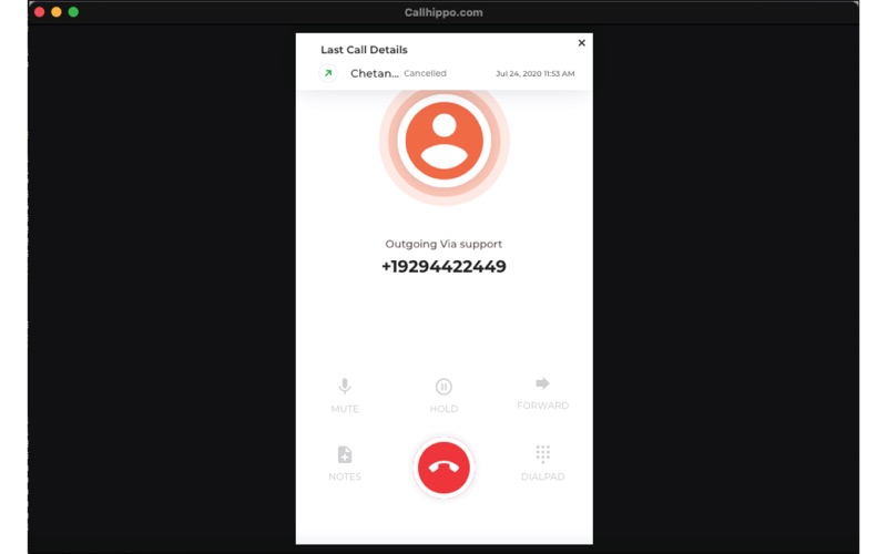 Screenshot #1 pour CallHippo Virtual Phone System