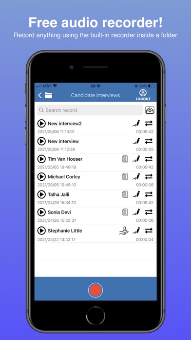 Audio Transcribe - SmartScribe Screenshot