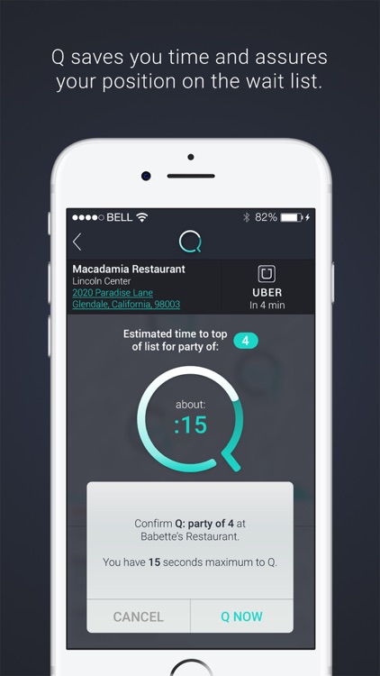 Q Waitlist Guest App