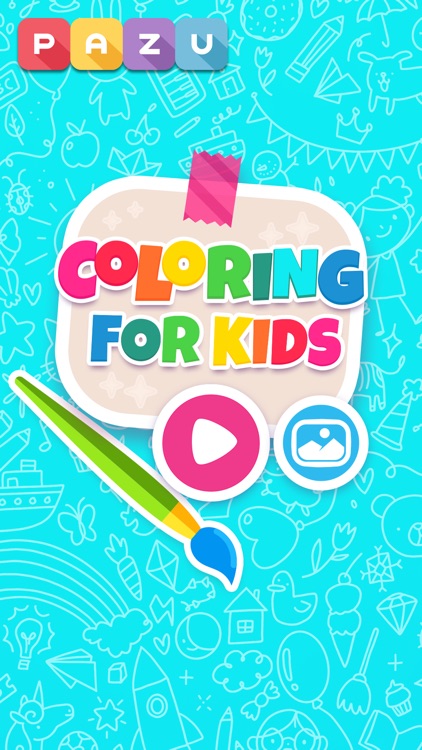 Coloring games - for toddlers
