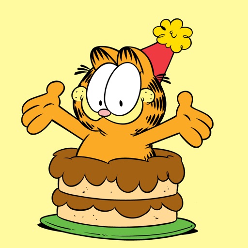 Garfield 40th Birthday iOS App