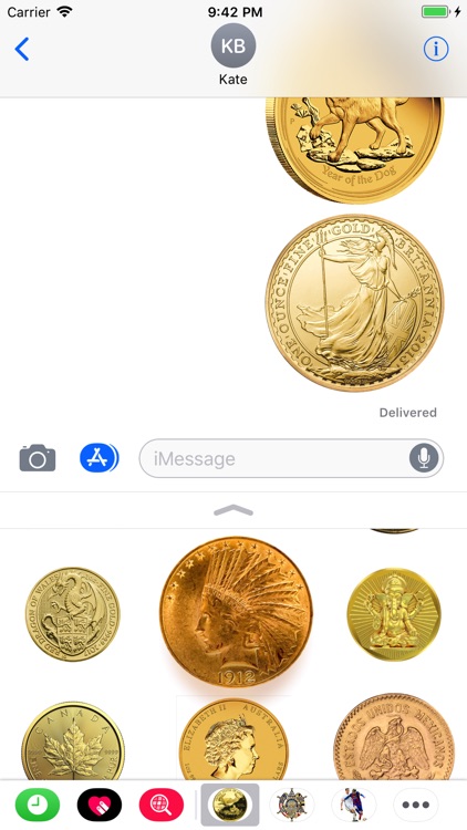 Coins Set Stickers screenshot-4
