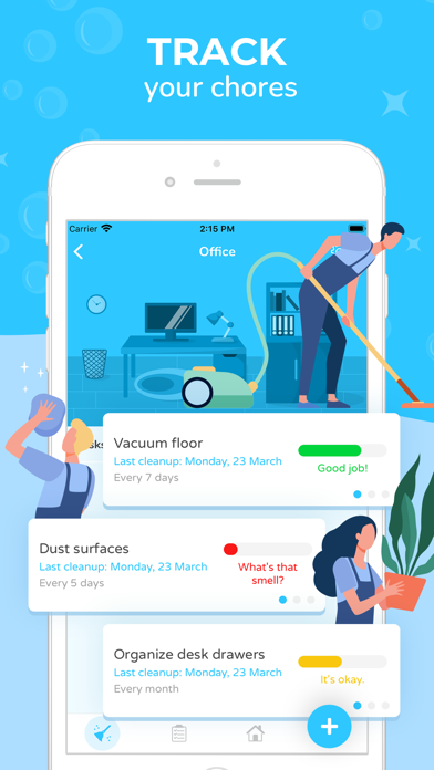 Sweepy: Home Cleaning Schedule Screenshot