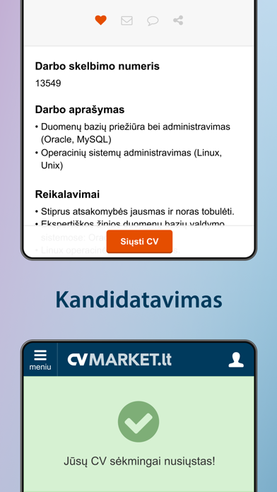 CVMarket.lt screenshot 3